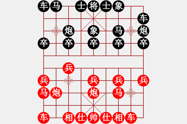 象棋棋譜圖片：程宇東 先負(fù) 詹勛楷 - 步數(shù)：10 