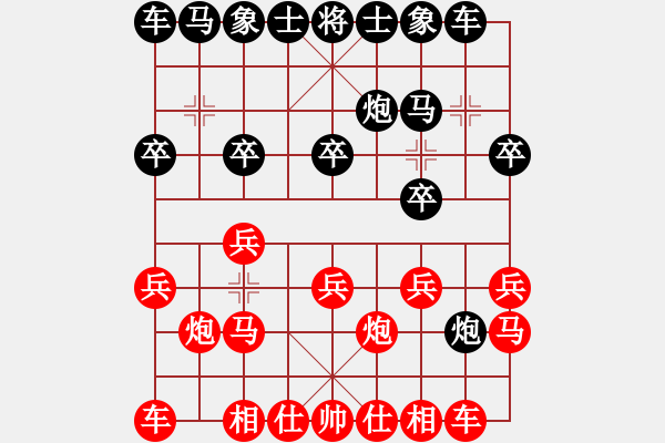 象棋棋譜圖片：分類2014年4月27日第3次三洋隊(duì)挑戰(zhàn)婁橋隊(duì)第2輪第6臺(tái)賈設(shè)權(quán)先和袁建雄布局 - 步數(shù)：10 