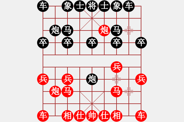 象棋棋譜圖片：山雞(2級)-勝-zhjinfeng(5級) - 步數(shù)：10 