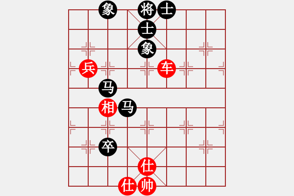 象棋棋譜圖片：大圣軟件(8段)-和-訥河棋大圣(7段) - 步數(shù)：100 