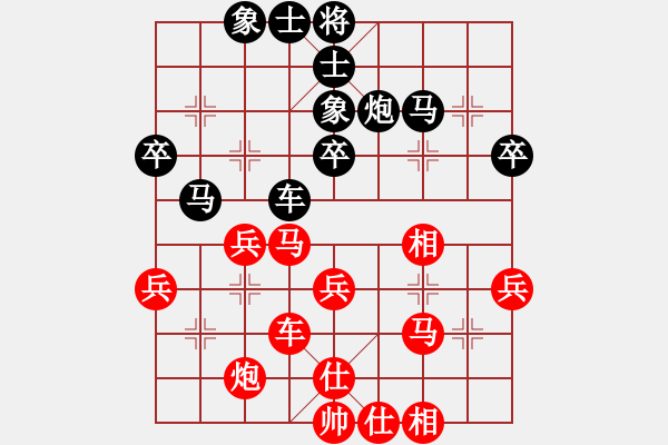 象棋棋譜圖片：楚水閃電(9段)-勝-宇宙三號(hào)(初級(jí)) - 步數(shù)：40 