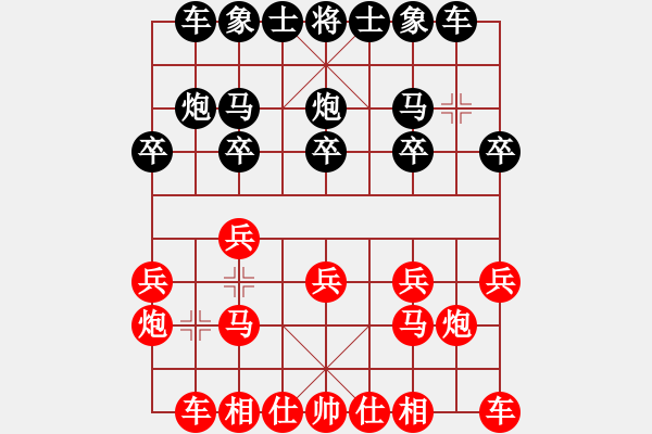 象棋棋譜圖片：guajigg(7段)-勝-音樂家(6段) - 步數(shù)：10 