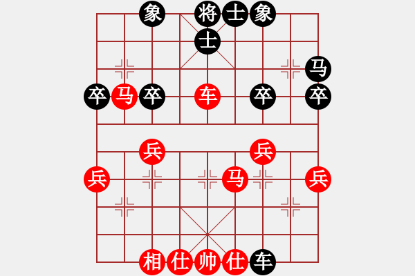 象棋棋譜圖片：bbboy002(4級)-勝-閑士閑事(6級) - 步數(shù)：39 