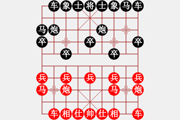 象棋棋譜圖片：開(kāi)心＊丹頂鶴 勝 奇門☆戰(zhàn)神08號(hào) - 步數(shù)：10 