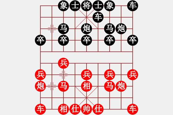 象棋棋譜圖片：A380 老黃[2580848576] -VS- 橫才俊儒[292832991] - 步數：10 