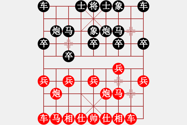 象棋棋譜圖片：峽浴[2423318319] -VS- 抗日先鋒[2544803233] - 步數(shù)：10 