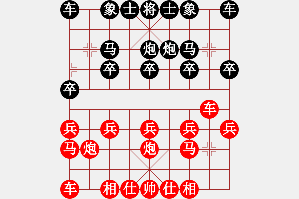 象棋棋譜圖片：橫才俊儒[292832991] -VS- ｌｉｎ[370913262]（勝） - 步數(shù)：10 