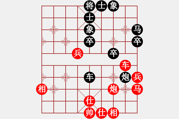 象棋棋譜圖片：中國(guó)石化體協(xié)古青檀 劉強(qiáng) 和 新疆維吾爾自治區(qū) 皮傳洪 - 步數(shù)：60 