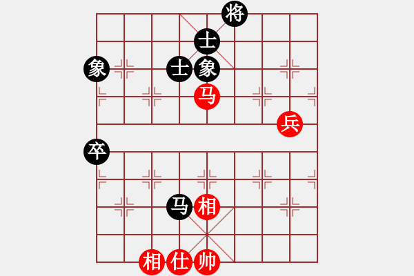 象棋棋譜圖片：1768局 A05-過(guò)河炮局-旋風(fēng)引擎23層 紅先和 旋風(fēng)九專(大師) - 步數(shù)：100 