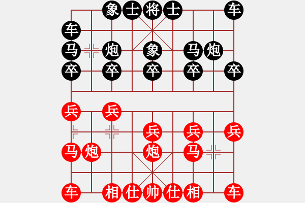 象棋棋譜圖片：上海 華辰昊 和 浙江 孫昕昊 - 步數(shù)：10 