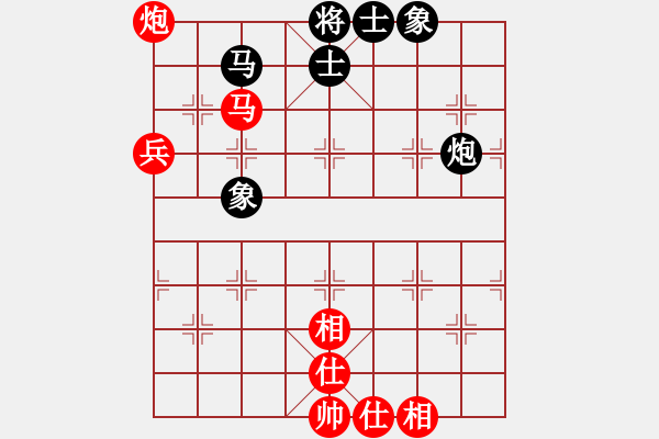 象棋棋譜圖片：寶寶怕輸先和再來分享.pgn - 步數(shù)：80 