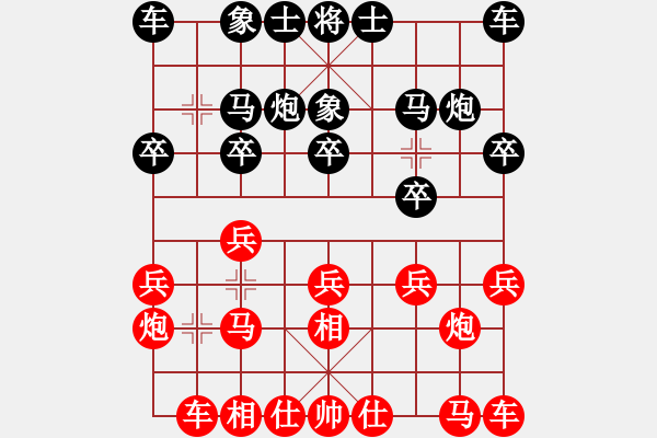 象棋棋譜圖片：東方神圣(無(wú)極)-勝-至尊盟屠夫(無(wú)極) - 步數(shù)：10 