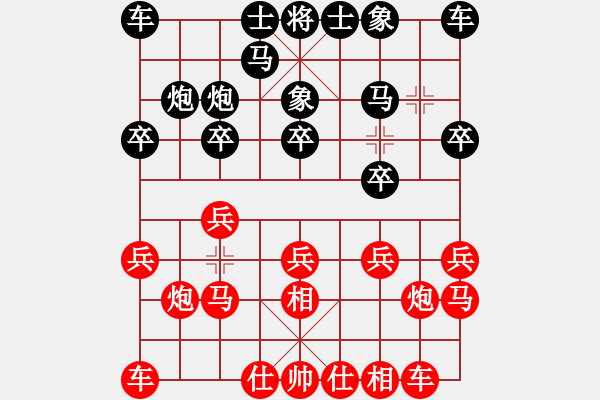 象棋棋譜圖片：河北 候文博 負(fù) 廣西 歐照芳 - 步數(shù)：10 