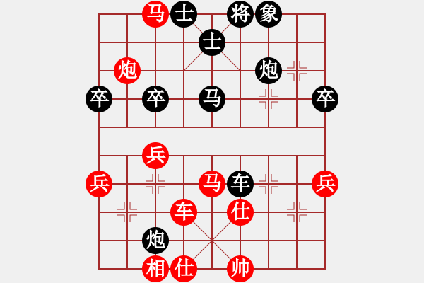 象棋棋譜圖片：不是嚇大的(9段)-負-貴州棋迷(9段) - 步數(shù)：60 