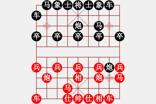 象棋棋譜圖片：眏眏眏(9段)-負(fù)-靜思雨天星(7段) - 步數(shù)：10 