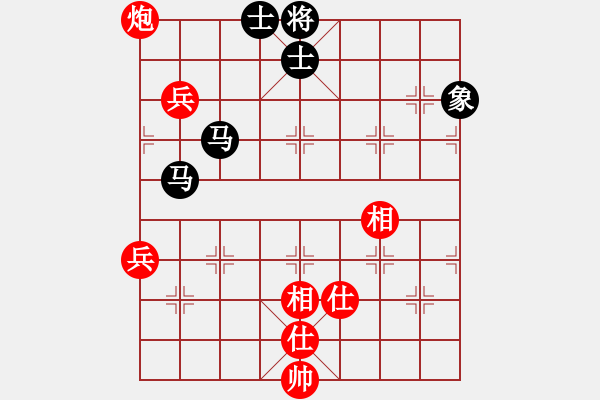 象棋棋譜圖片：橫才俊儒[紅] -VS- 山峰[黑] - 步數(shù)：110 