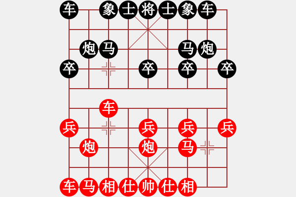 象棋棋譜圖片：nh - 步數(shù)：0 