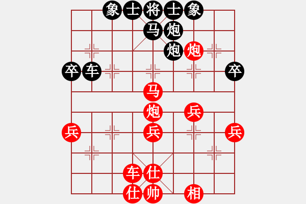 象棋棋譜圖片：順跑直車對(duì)橫車紅兩頭蛇對(duì)黑雙橫車3紅馬四進(jìn)五13 - 步數(shù)：49 