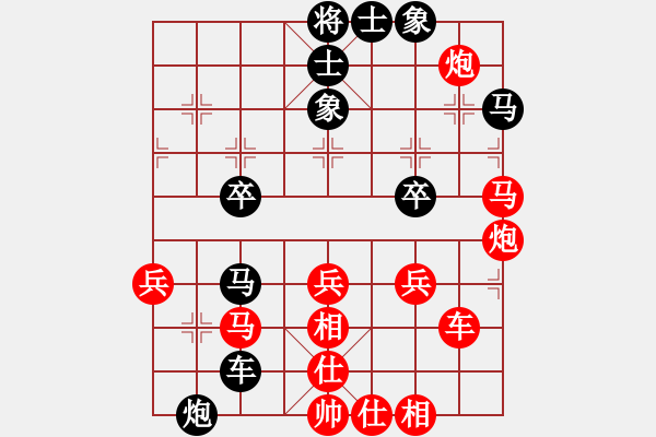 象棋棋譜圖片：弈林至尊(2段)-負(fù)-szzrz(1段) - 步數(shù)：41 