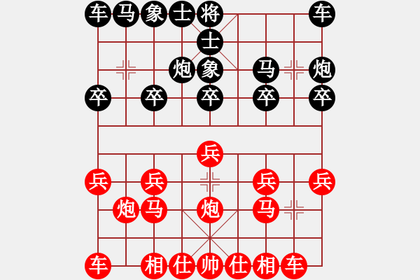 象棋棋譜圖片：六子圍攻：0o絕戀o0[812007464] -VS- 河西山貓[2297318743] - 步數(shù)：10 