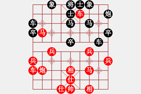 象棋棋譜圖片：逍遙派風(fēng)(2段)-勝-hdfish(5段) - 步數(shù)：40 