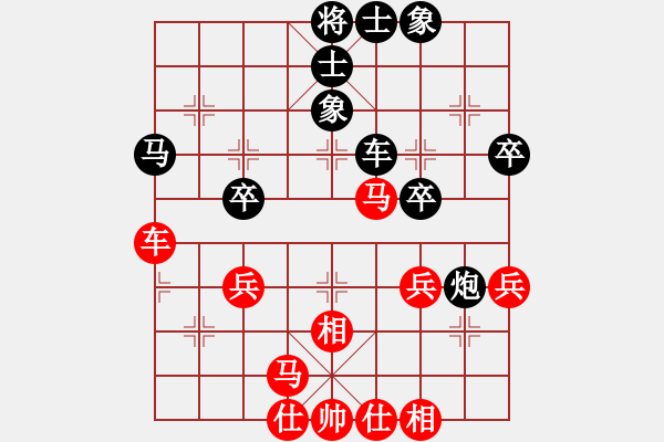 象棋棋譜圖片：2015年溫州市龍灣區(qū)迎春杯第2輪第3臺蒼南謝尚有先和湖南桂意 - 步數(shù)：40 