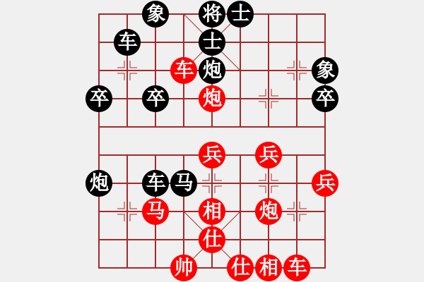 象棋棋譜圖片：bbboy002(3級)-勝-穎秋麗緣剛(5級) - 步數(shù)：40 