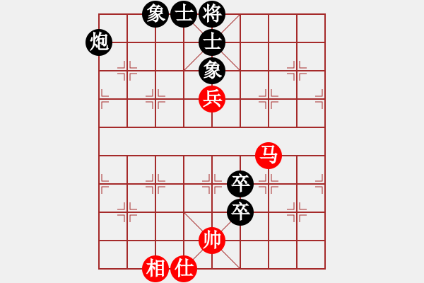 象棋棋譜圖片：峨眉象棋(6段)-負-專殺黑馬(7段) - 步數：140 