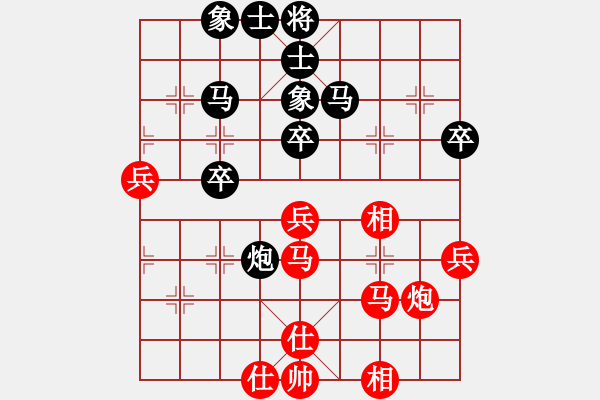 象棋棋譜圖片：峨眉象棋(6段)-負-專殺黑馬(7段) - 步數：50 