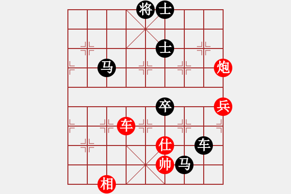 象棋棋譜圖片：眉清目秀(8段)-負(fù)-風(fēng)險(xiǎn)控制(6段) - 步數(shù)：100 