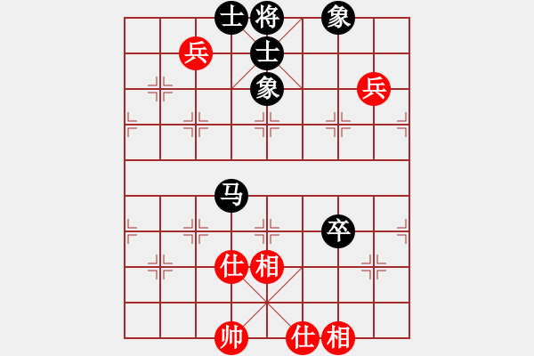 象棋棋谱图片：小竹儿(无上)-和-春江花月夜(5r) - 步数：120 