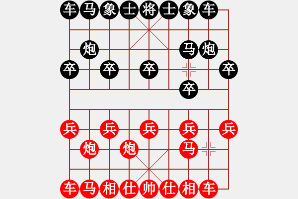 象棋棋譜圖片：對(duì)不起，沒(méi)有找到你輸入的編號(hào)對(duì)應(yīng)的棋局！ - 步數(shù)：6 