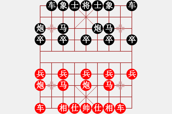 象棋棋谱图片：liuxiangyo(1段)-负-武文慧(2段) - 步数：10 