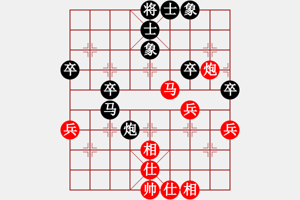 象棋棋譜圖片：429局 B00- 中炮局-BugChess Plus 19-07-08 x64(18層) (先和 - 步數(shù)：60 