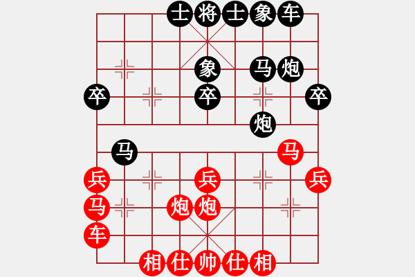 象棋棋譜圖片：2017高雄市長盃劉國華先勝葛振衣 - 步數：30 