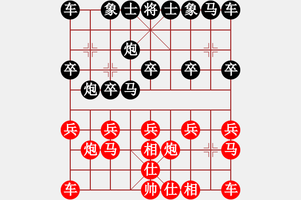 象棋棋譜圖片：烈火王子(8弦)-勝-心有感悟(6弦) - 步數(shù)：10 