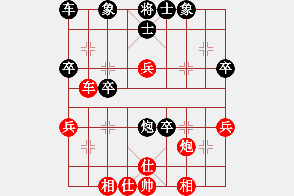 象棋棋譜圖片：馬匪一刀(1段)-負-松竹情(5段) - 步數(shù)：40 