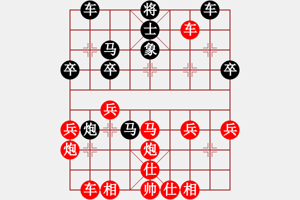 象棋棋譜圖片：永康蟲蟲蟲(3段)-勝-hqmou(9段) - 步數(shù)：40 