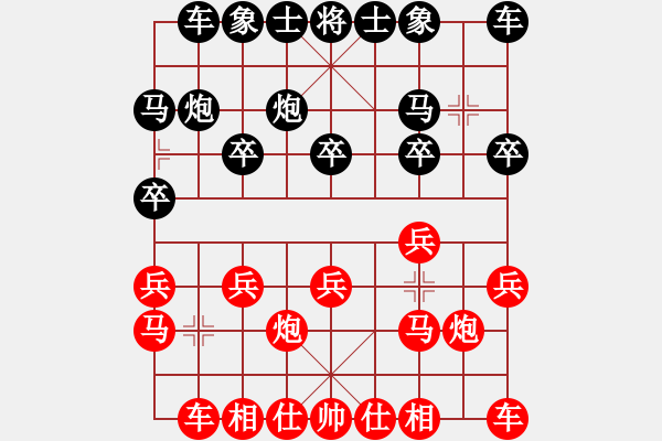 象棋棋譜圖片：超越自我（業(yè)3-2）先負(fù) bbboy002（業(yè)6-3） - 步數(shù)：10 