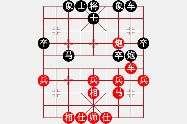 象棋棋譜圖片：任盈盈(1星)-勝-老易(2弦) - 步數：30 