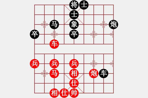 象棋棋譜圖片：幫派監(jiān)督使(9段)-勝-萬(wàn)年棋緣(9段) - 步數(shù)：60 