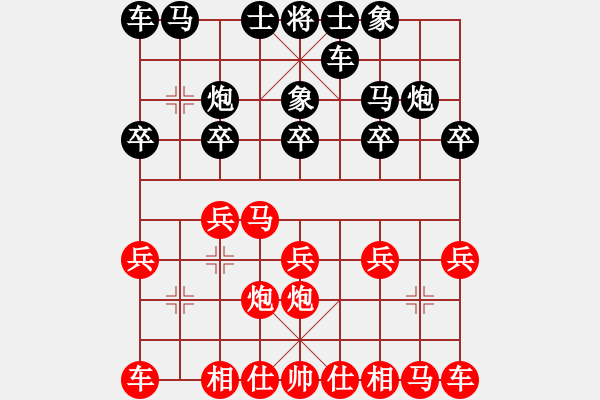 象棋棋譜圖片：【10】愿主保佑你 (地煞) 勝 congbaty (電神) - 步數(shù)：10 