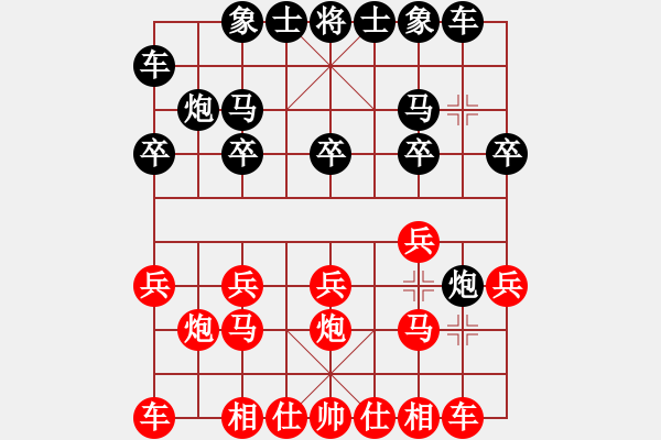 象棋棋譜圖片：黃金戰(zhàn)士(風(fēng)魔)-負-hunekey(地煞) - 步數(shù)：10 