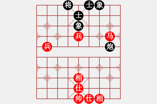 象棋棋譜圖片：四川第一刀(7段)-和-太極真人(9段) - 步數(shù)：80 