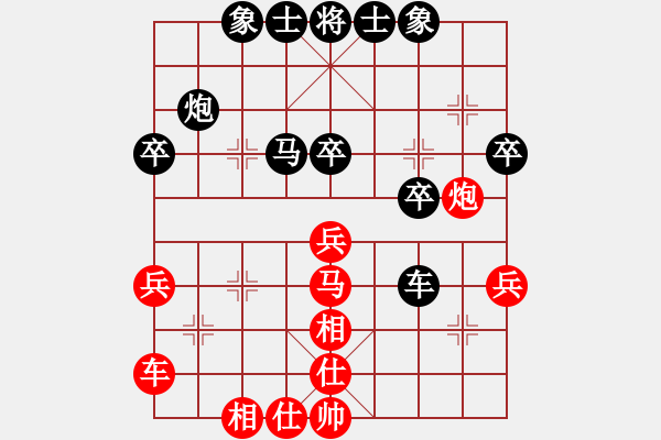 象棋棋譜圖片：20140707 1205 山 雞[-] - 老業(yè)[2548279292]業(yè)5 11 - 步數(shù)：40 