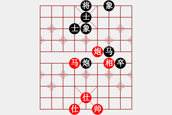 象棋棋譜圖片：俠客行(4段)-負-小江北(1段) - 步數(shù)：90 