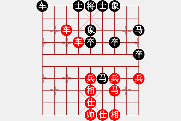 象棋棋譜圖片：bbboy002（業(yè)8-2） 先勝 棋周世鴻（業(yè)8-3） - 步數(shù)：40 