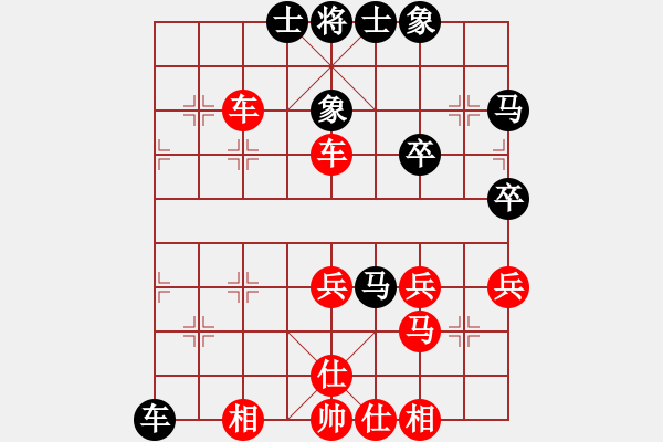 象棋棋譜圖片：bbboy002（業(yè)8-2） 先勝 棋周世鴻（業(yè)8-3） - 步數(shù)：43 