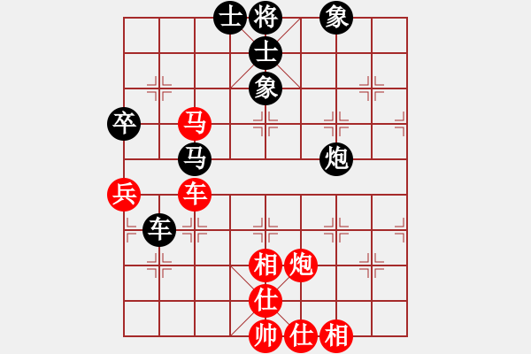 象棋棋譜圖片：知足常樂[1291792265] -VS- 橫才俊儒[292832991] - 步數(shù)：70 