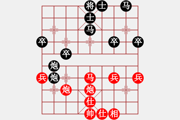 象棋棋譜圖片：劉昕（業(yè)7-3）先勝朱其參（業(yè)7-2）201805112014.pgn - 步數(shù)：40 